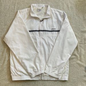 Mens Ellesse White Windbreaker EUC